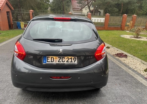 Peugeot 208 cena 23800 przebieg: 138055, rok produkcji 2012 z Pruszków małe 781